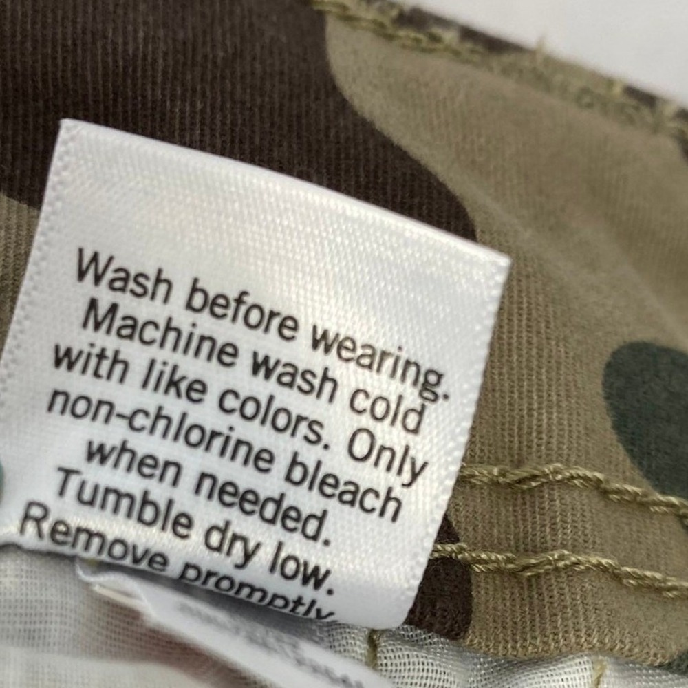 SONOMA Y2K Everyday Camo Cargo Shorts Men 29 Military Green Utility Combat NWT - Picture 9 of 11
